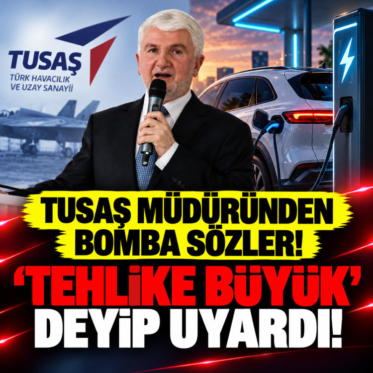 TUSAŞ müdürü 'tehlike büyük' deyip uyardı! Yabancı elektrikli araçlar hakkında olay sözler