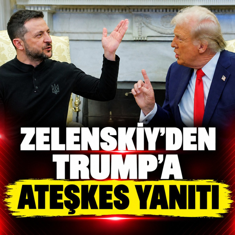 Zelenskiy'den Trump'a yanıt: 60 gün ateşkes ilan edilsin