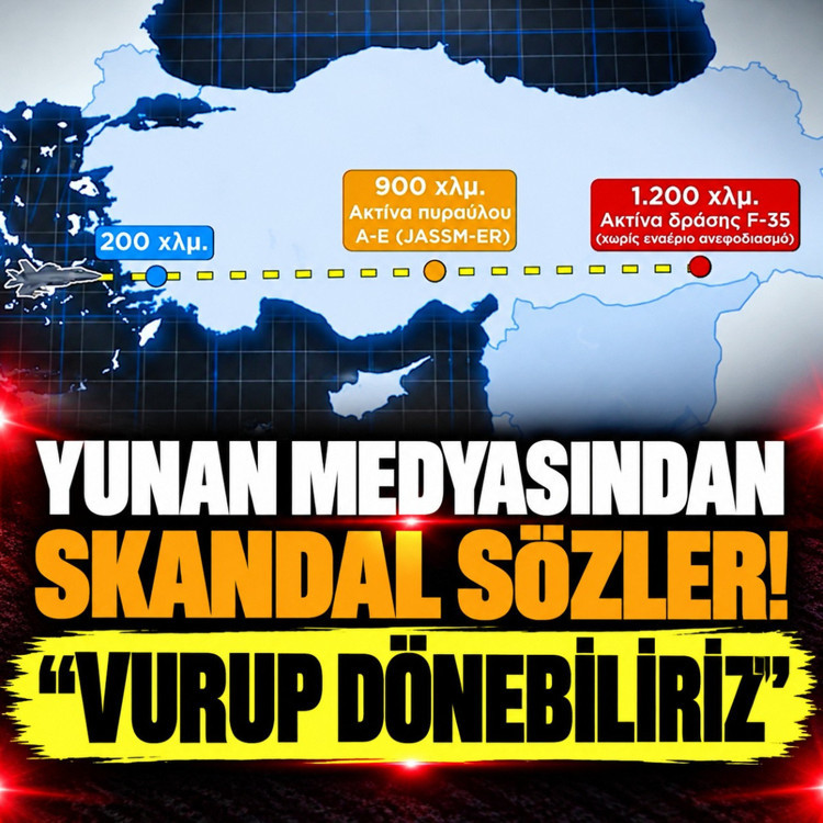 Yunan medyasından skandal sözler: Ankara ve İstanbul'u vurup dönebiliriz