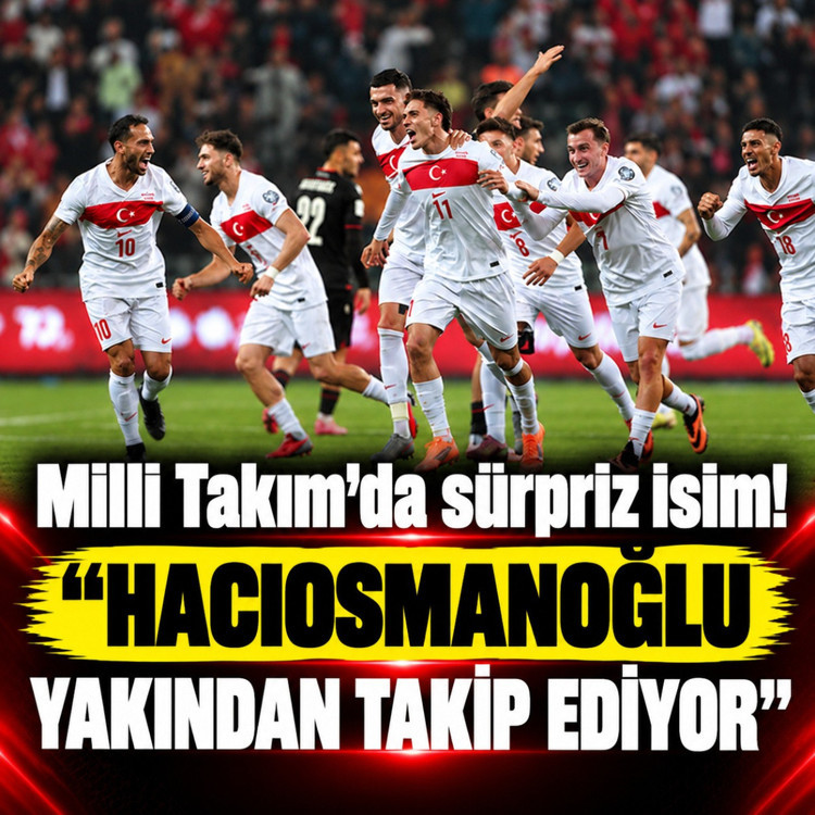 A Milli Takım'da Şenol Güneş sürprizi!