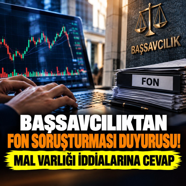 Başsavcılıktan fon soruşturması duyurusu! Mal varlığı iddialarına cevap