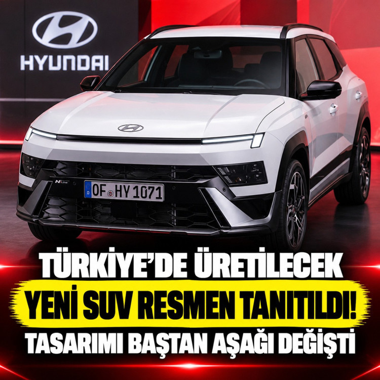 Türkiye’de üretilecek yeni SUV resmen tanıtıldı! Tasarımı baştan aşağı değişti