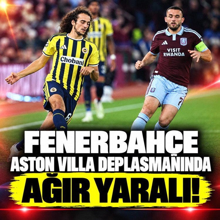 Fenerbahçe, Aston Villa deplasmanında farklı yenildi