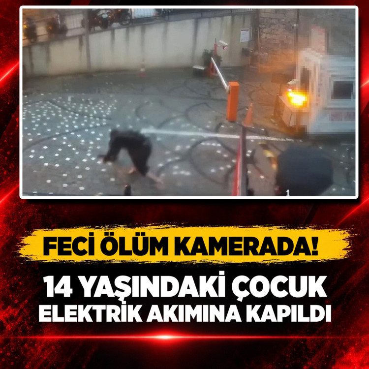 Balat'ta su birikintisine basan 14 yaşındaki çocuk elektrik akımına kapılarak öldü
