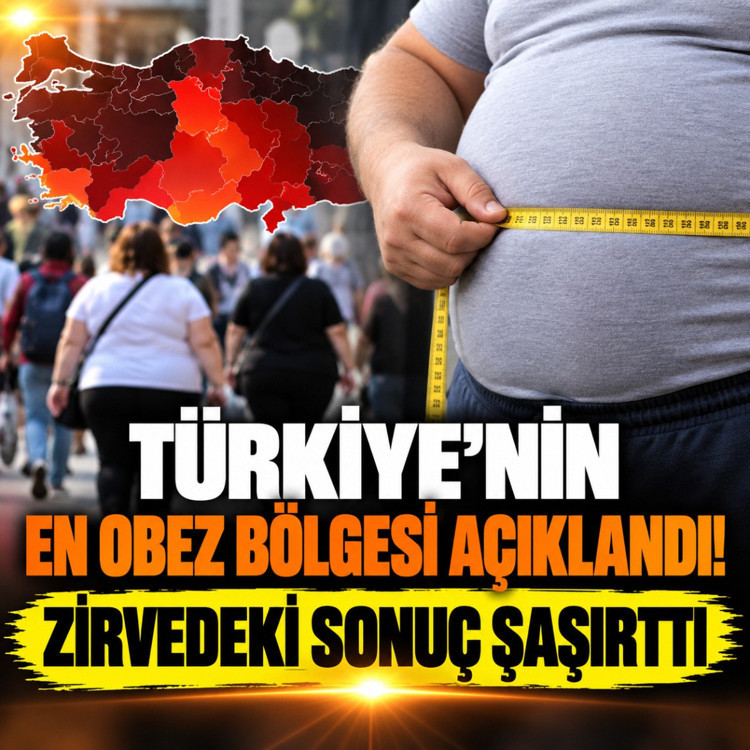 Türkiye’nin en obez bölgesi açıklandı! Zirvedeki sonuç şaşırttı
