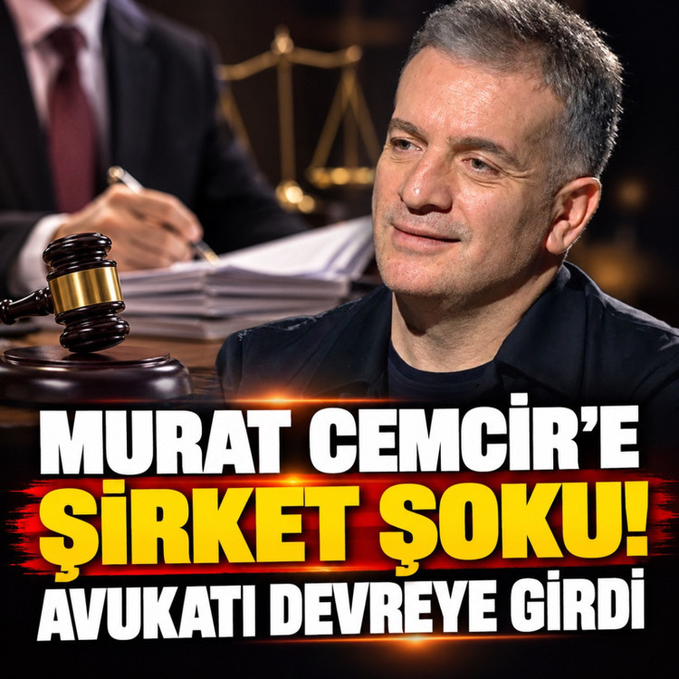 Murat Cemcir’e şirket şoku! Avukatı devreye girdi