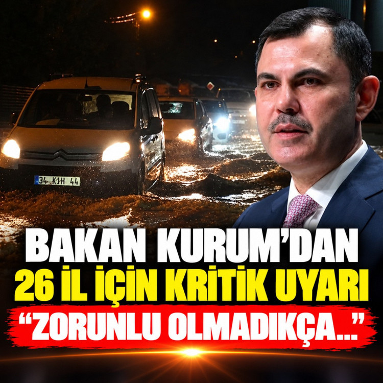 Bakan Kurum'dan 26 il için kritik uyarı: Zorunlu olmadıkça evden çıkmayın