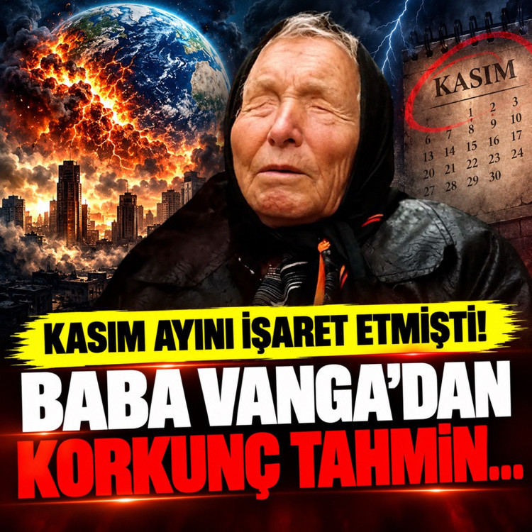 Kasım ayını işaret etmişti! Baba Vanga'dan korkunç tahmin...