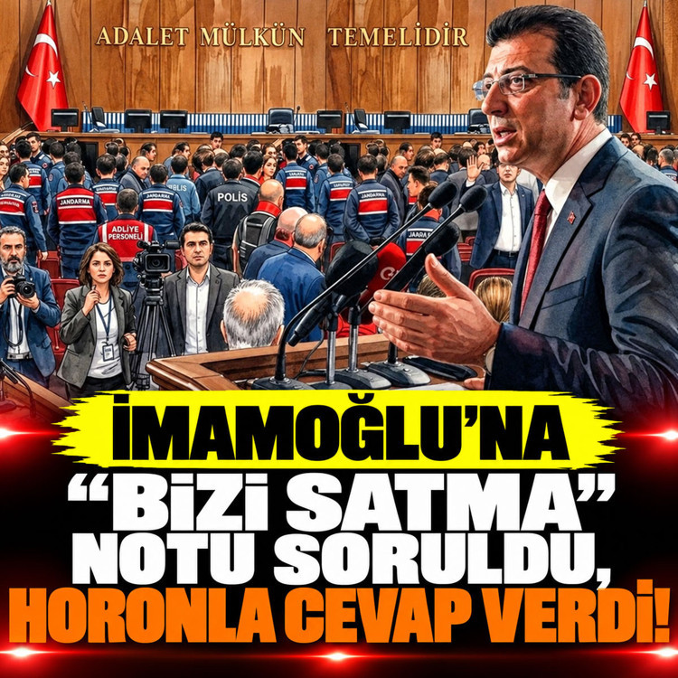 İmamoğlu’na “Bizi satma” notu soruldu, horonla cevap verdi!