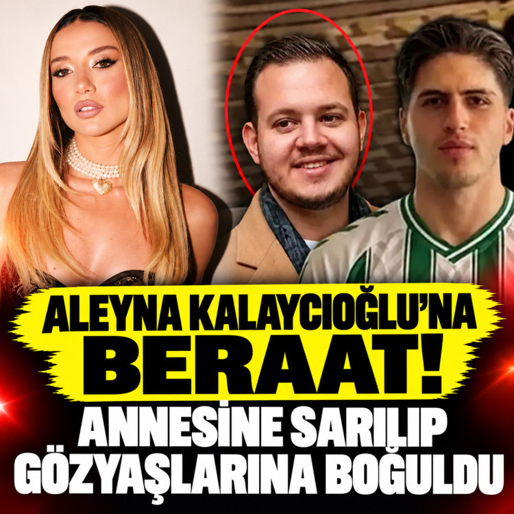 Futbolcu cinayetinde karar! Aleyna Kalaycıoğlu tahliye oldu: Annesine sarılarak ağladı