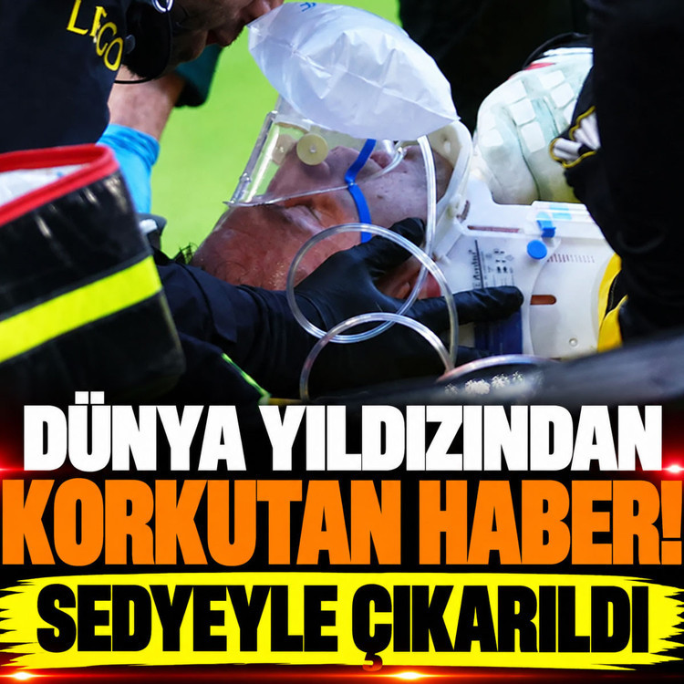 Dünya yıldızından korkutan haber! Sedyeyle çıkarıldı