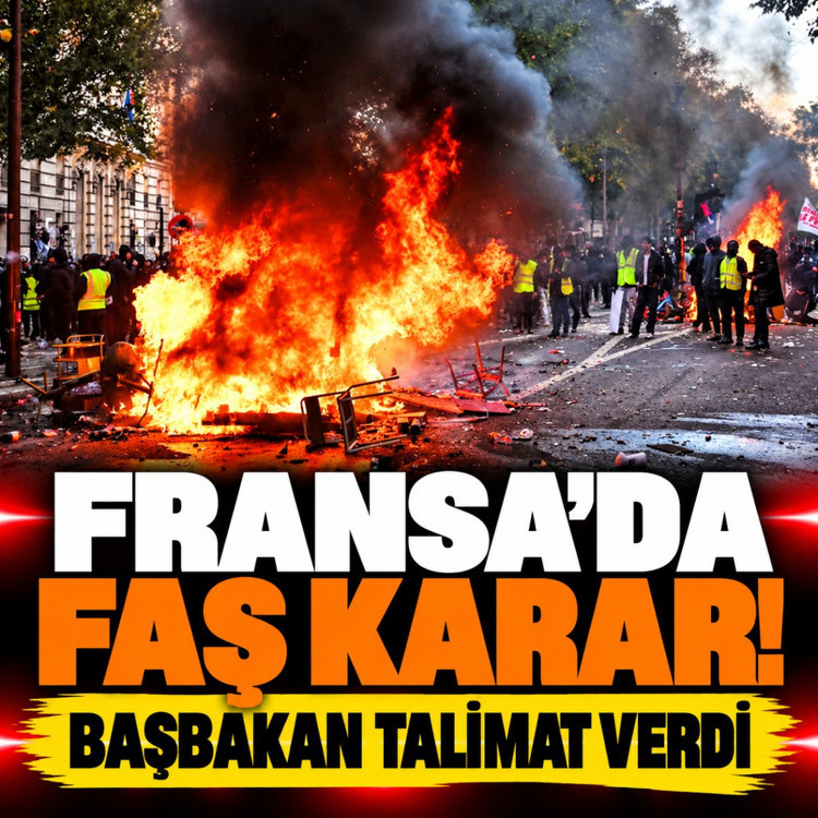 Fransa'da sokağa çıkma yasağı ilan edildi