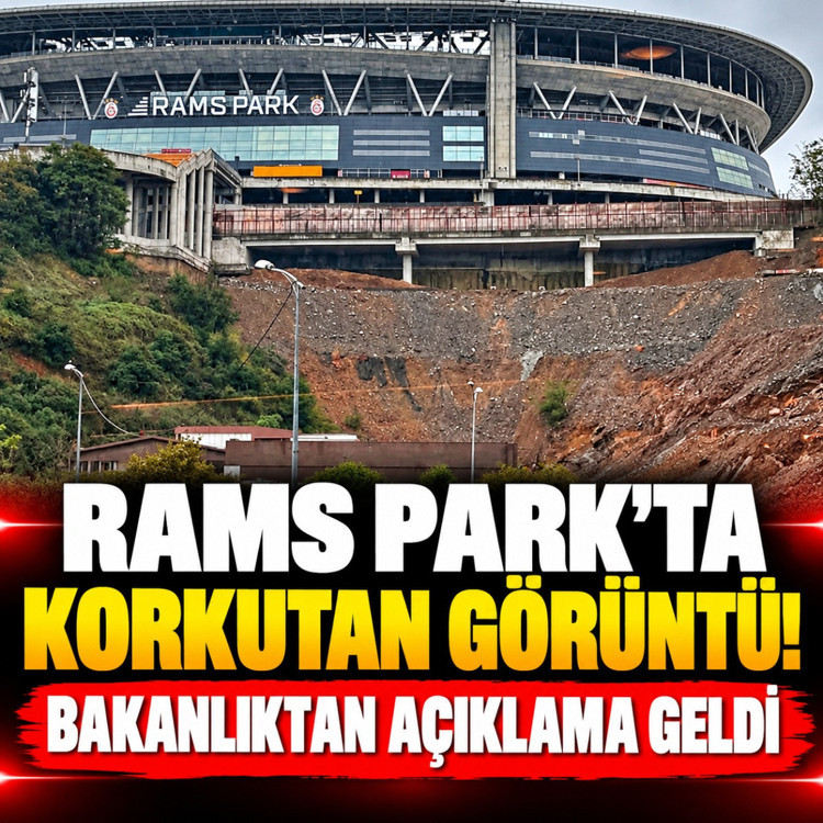 RAMS Park'taki çatlak iddialarına Bakanlıktan açıklama