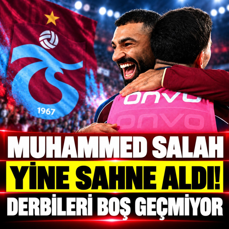 Trabzonspor'da Muhammed Salah yine sahne aldı!' Derbileri boş geçmiyor
