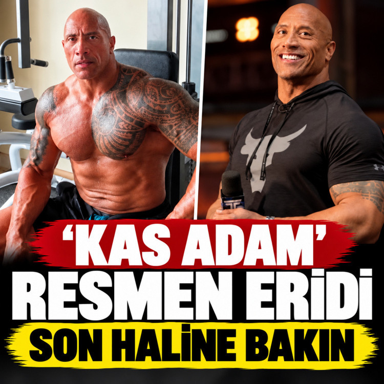 ''Kas Adam'' Dwayne Johnson'un son halini görenler şaşırdı kaldı!