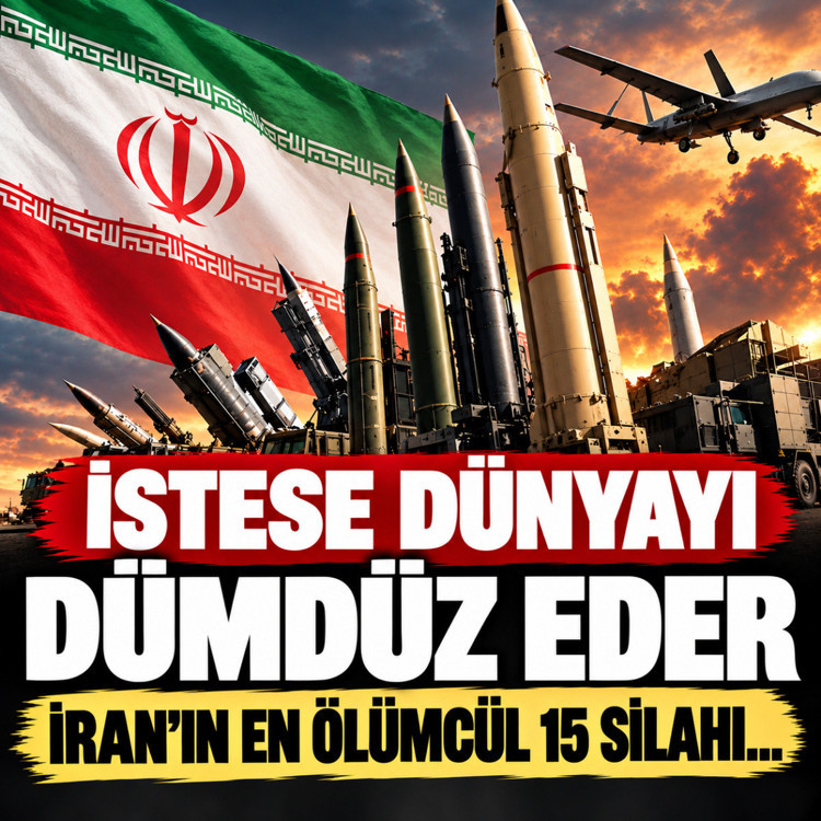 "Bunlar neymiş böyle?" dedirten İran'ın en ölümcül 15 silahı...