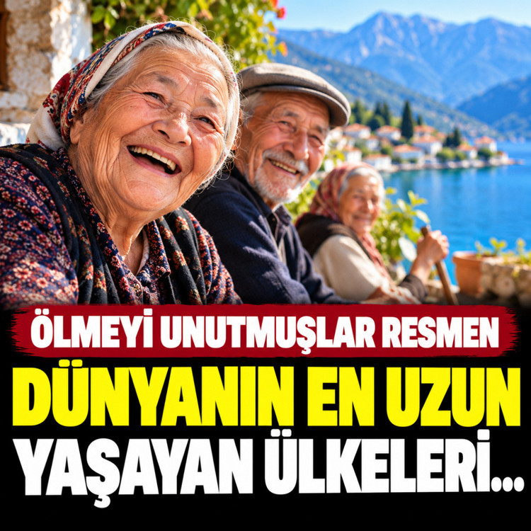 Ölmeyi unutmuşlar resmen! Dünyanın en uzun yaşayan ülkeleri...