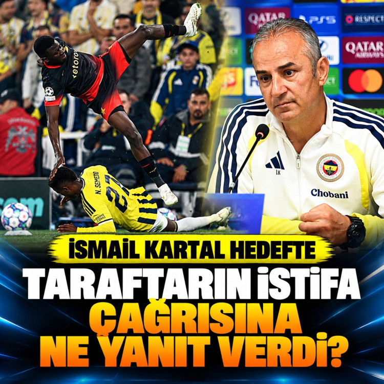 İstifası istenen İsmail Kartal'dan açıklama: Galatasaray'a konsantre olacağız