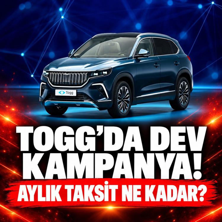 TOGG'un dev kampanyası! Aylık taksit ne kadar?