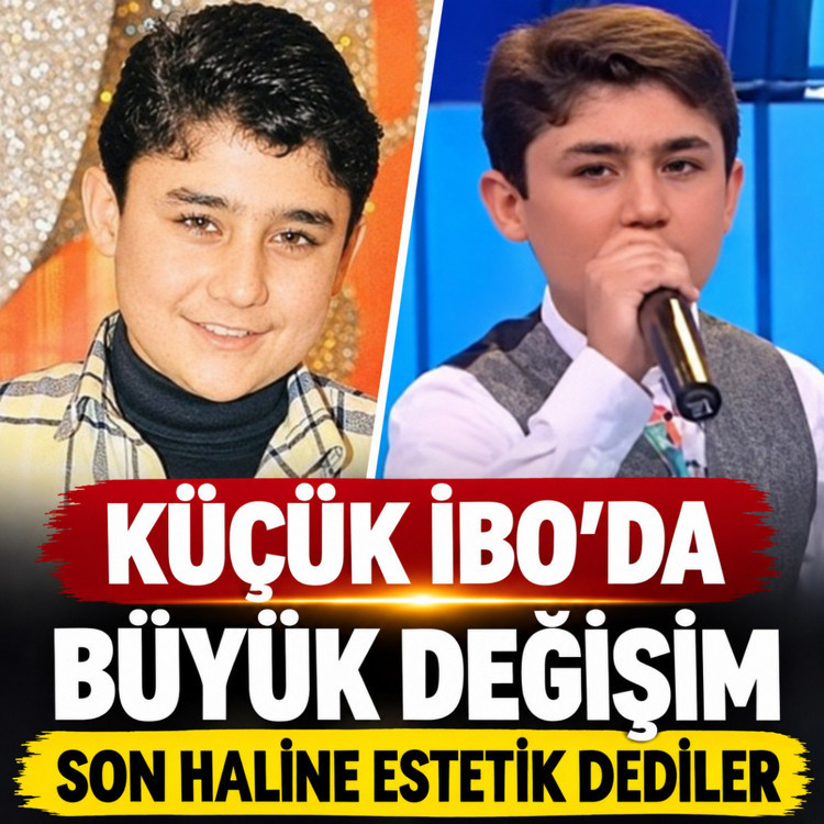 Küçük İbo'da büyük değişim! Estetik iddiaları vardı son hali tanınmıyor