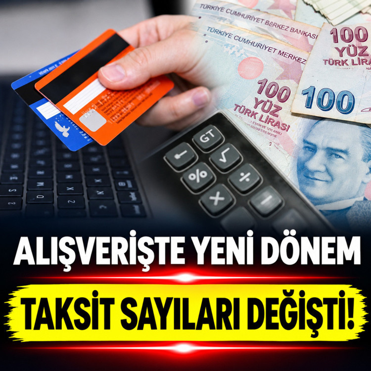 Alışverişte yeni dönem taksit sayıları değişti! Seyahat, beyaz eşya, televizyon taksit sayısı kaç oldu?