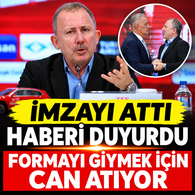 Sergen Yalçın, A Milli Takım için imzayı attı: Halkın teknik direktörüyüm