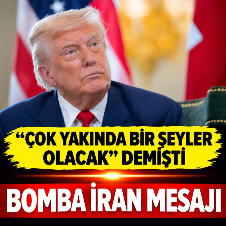 Trump 'çok yakında bir şeyler olacak' demişti! Bomba İran mesajı