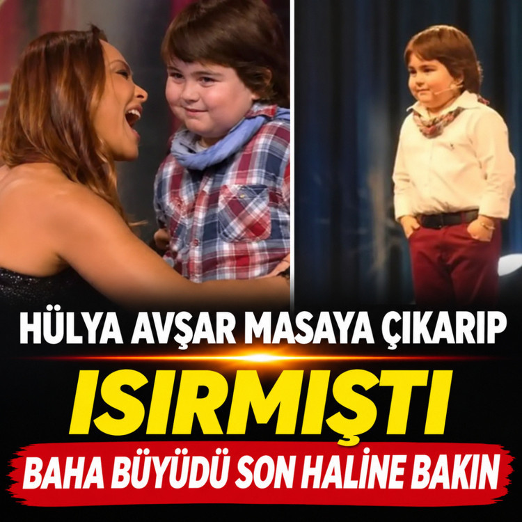 Hülya Avşar dayanamayıp poposunu ısırmıştı! Yetenek Sizsiniz’in Baha’sı büyüdü, son hali şaşırttı