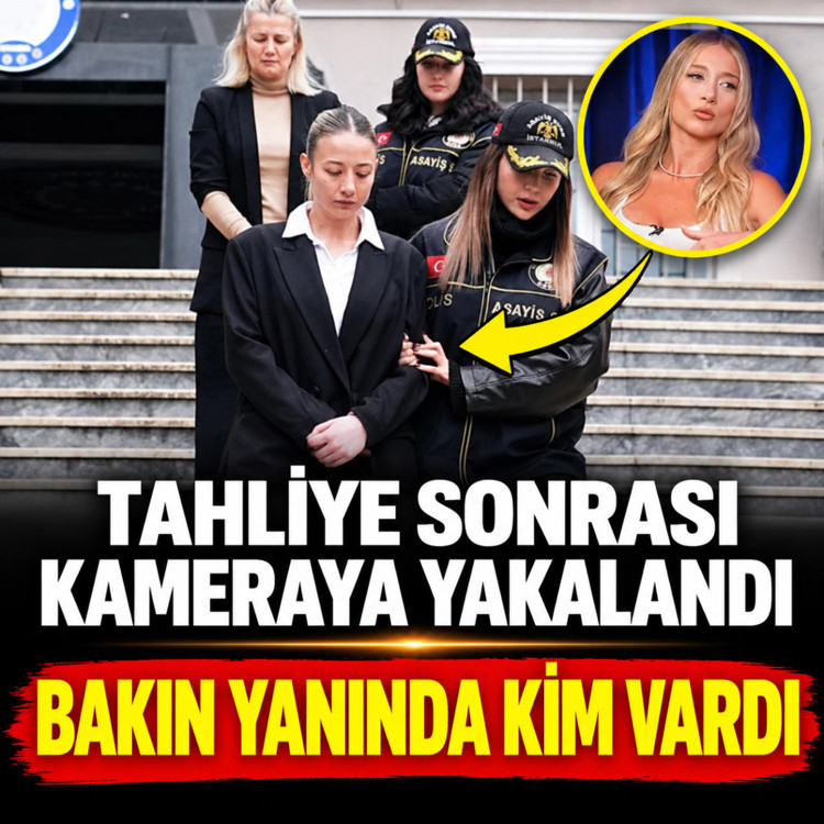 Aleyna Kalaycıoğlu tahliye sonrası mekanda görüntülendi! Bakın yanında kim vardı