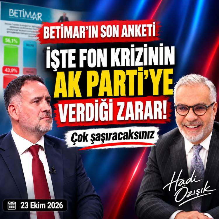 Betimar'ın son anketi! Fon krizi Ak Parti'ye ne kadar zarar verdi? Çok şaşıracaksınız!