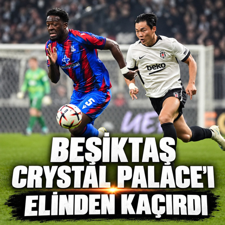 Beşiktaş 10 kişi kaldı, 1 puanı kurtardı