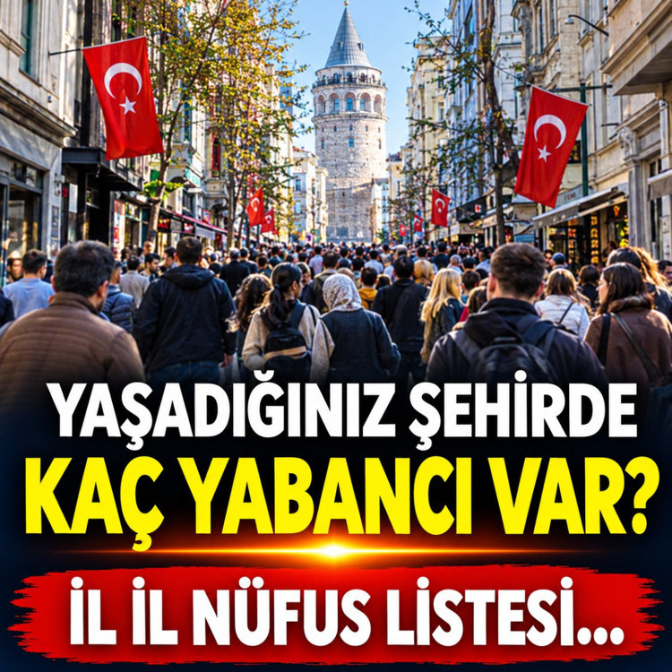 Yaşadığınız şehirde kaç yabancı var? İl il nüfus listesi açıklandı!