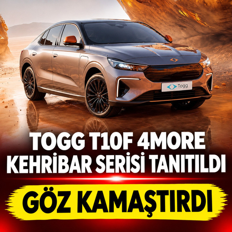 Togg T10F 4More Kehribar serisi tanıtıldı 7 farklı renk seçeneği etkileyici detaylar