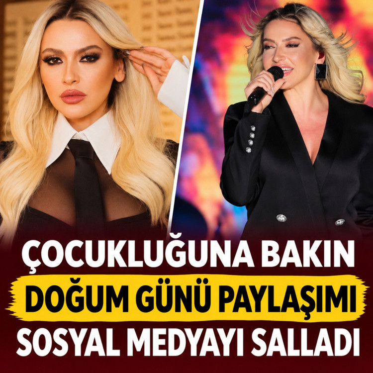 Hadise'nin çocukluğuna bakın! Doğum günü paylaşımı sosyal medyayı salladı