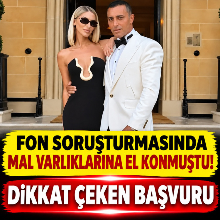 Fon soruşturmasında mal varlıklarına el konmuştu! Mustafa Sandal'ın eşi Melis Sütşurup'tan dikkat çeken başvuru