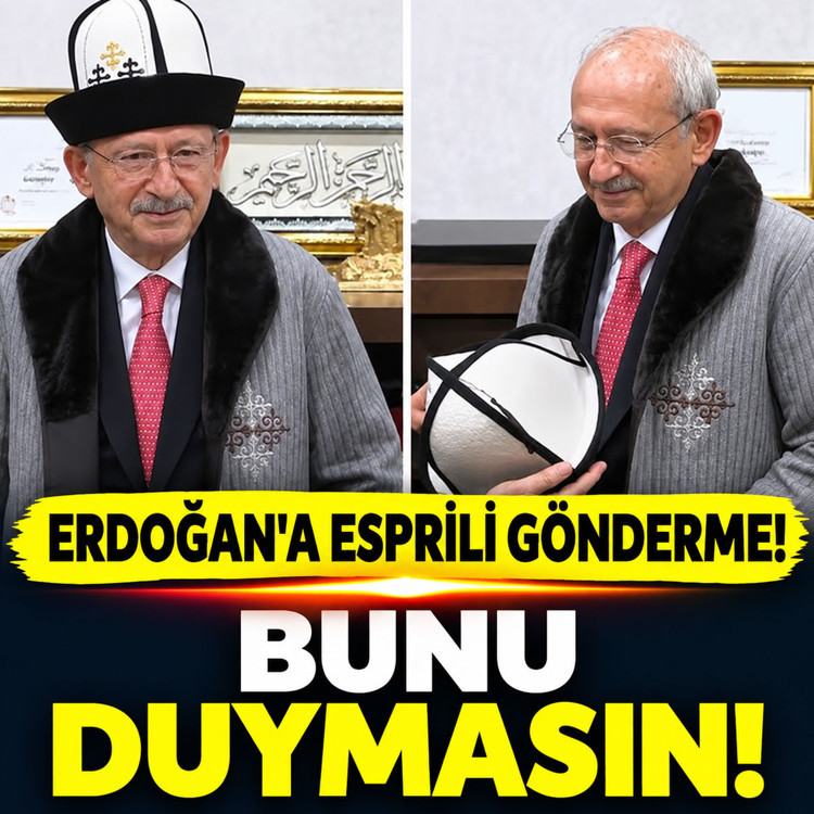 Kılıçdaroğlu'ndan Cumhurbaşkanı Erdoğan'a esprili gönderme