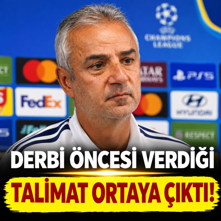 İsmail Kartal'ın Galatasaray derbisi öncesi verdiği talimat ortaya çıktı: "Onu sakın bırakma"