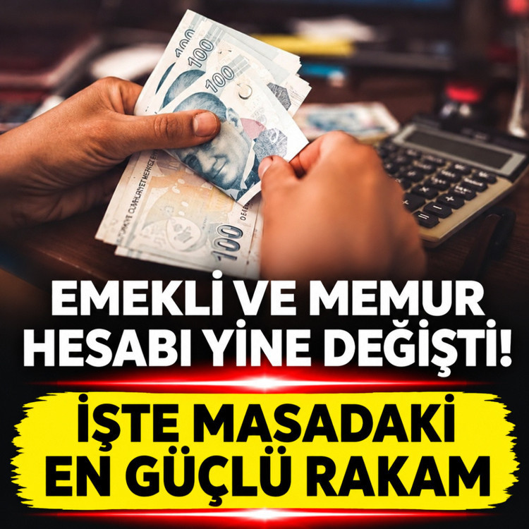 Hesaplar yeniden değişti! İşte emekli ve memur maaşı için masadaki en güçlü rakam