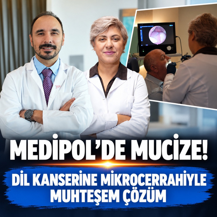 Medipol’de mucize! Dilinin yarısı alındı, mikrocerrahiyle yeniden yapılandırıldı