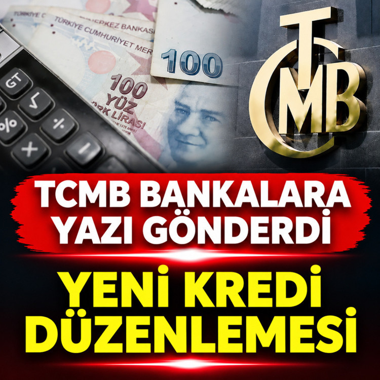 TCMB'den yıl sonuna kadar geçerli yeni kredi düzenlemesi