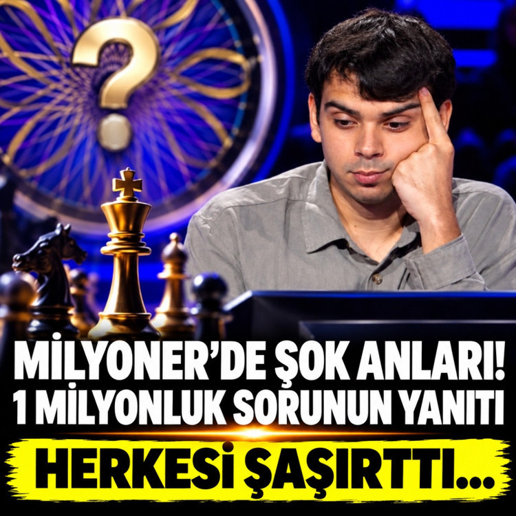 Milyoner'de şok anları! 1 Milyonluk sorunun yanıtı herkesi şaşırttı...