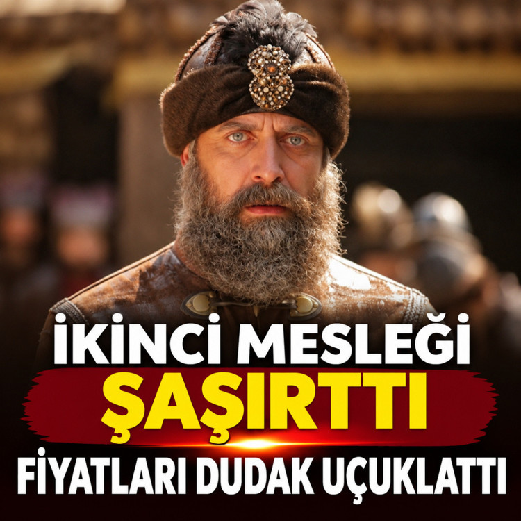 Halit Ergenç’in ikinci mesleği şaşırttı! Fiyatları dudak uçuklattı