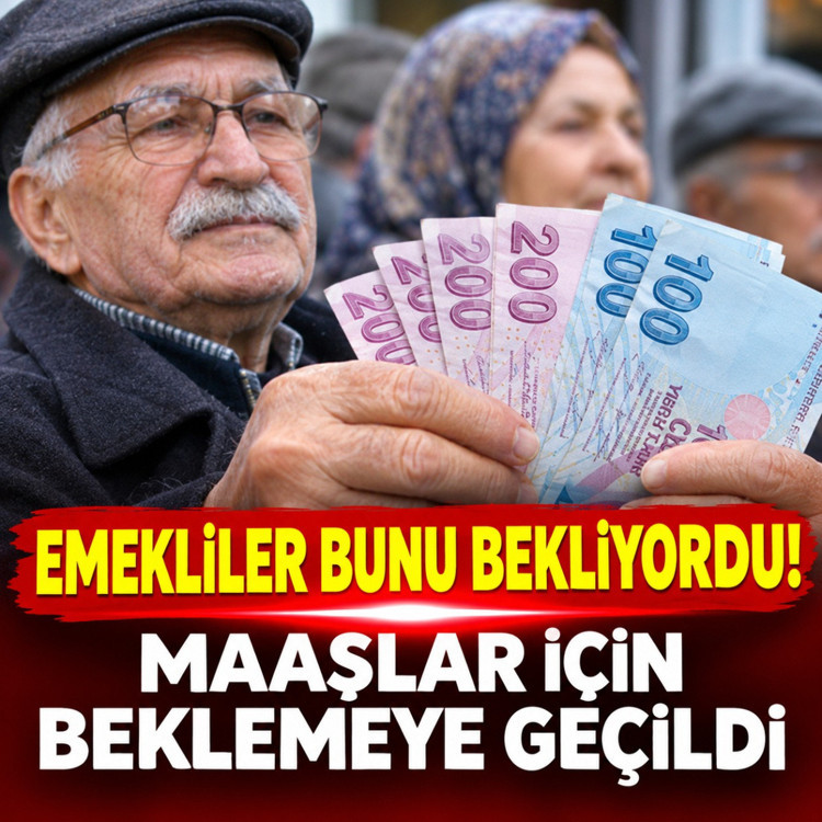 Emekliler bunu bekliyordu! Maaşlar için beklemeye geçildi