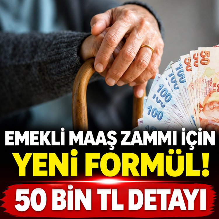 Emekli maaş zammı için yeni formül! 50 bin TL detayı