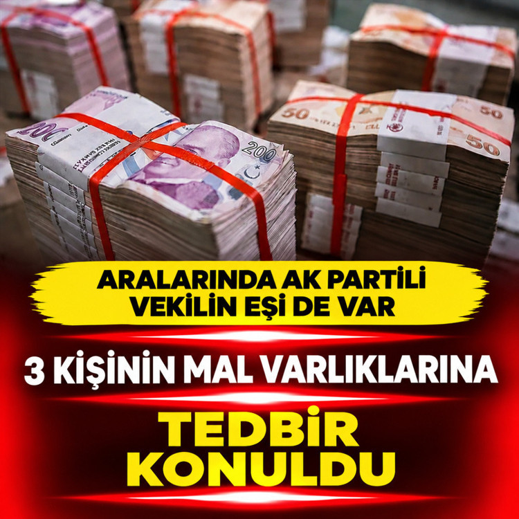 Fon soruşturmasında 3 kişinin mal varlıklarına tedbir kararı Aralarında AK Partili vekilin eşi de var