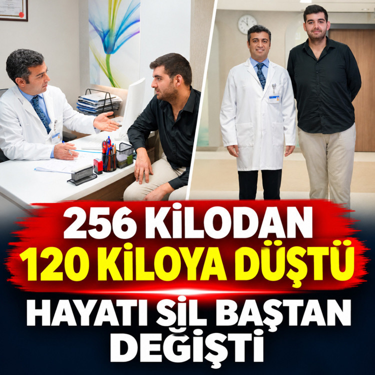256 kilodan 120 kiloya düştü, hayatı sil baştan değişti