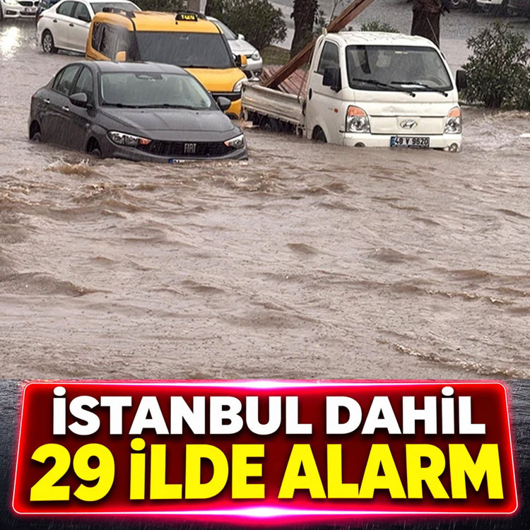 Meteoroloji saat verdi: İstanbul dahil 29 ilde alarm