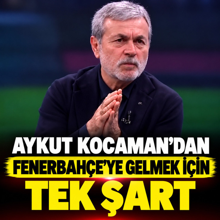 Aykut Kocaman'dan Fenerbahçe'nin başına geçmek için tek şart