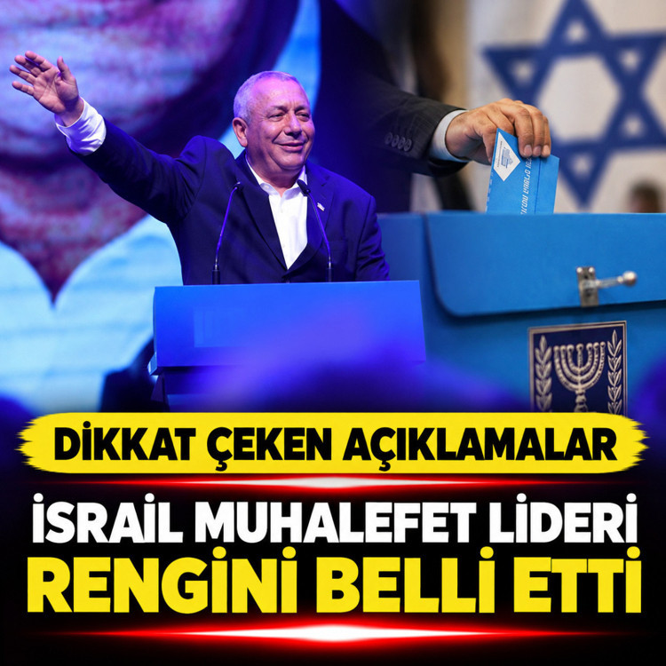 İsrail'de muhalefet lideri Eisenkot'tan "Siyonist askerlik hükümeti" açıklaması