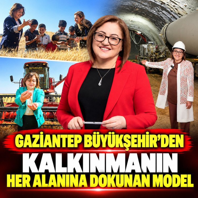 Gaziantep Büyükşehir’den kalkınmanın her alanına dokunan model: Eğitimden üretime, tarımdan ihracata